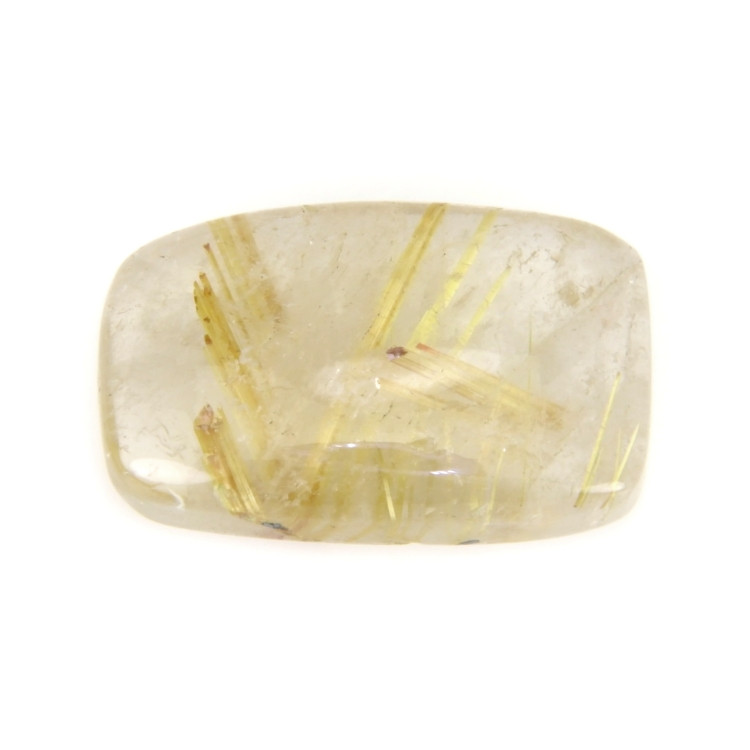 10.46 Ct. Cabochon Rutilated Quartz from Madagascar