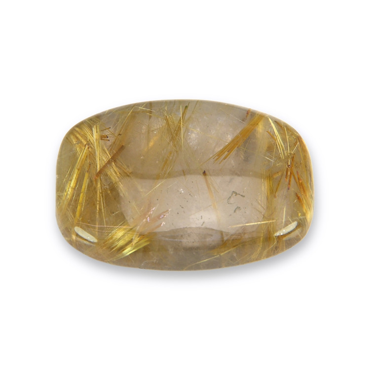 25.33 Ct. Cabochon Rutilated Quartz from Madagascar