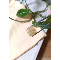 19.76 Ct. Cabochon Rutilated Quartz from Madagascar Life Style