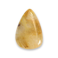 24.34 Ct. Cabochon Rutilated Quartz from Madagascar Video