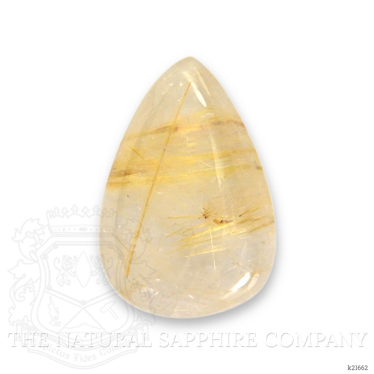 11.51 Ct. Cabochon Rutilated Quartz from Madagascar