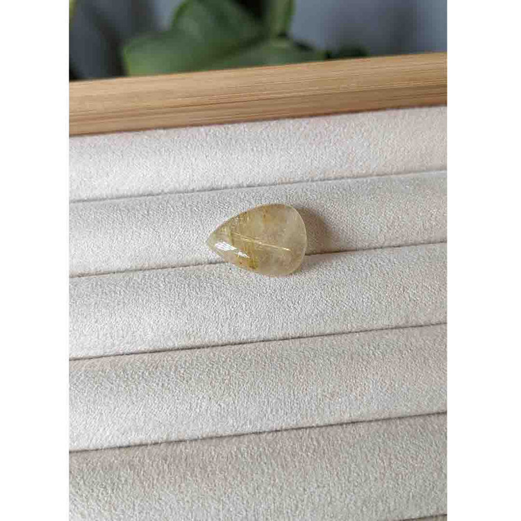 11.51 Ct. Cabochon Rutilated Quartz from Madagascar