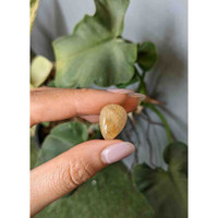 13.39 Ct. Cabochon Rutilated Quartz from Madagascar Life Style