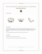 2.03 Ct. Goshenite from Pakistan Appraisal