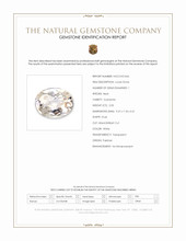 2.03 Ct. White Goshenite from Pakistan Scan Report