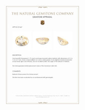 1.79 Ct. Heliodor from Pakistan Appraisal