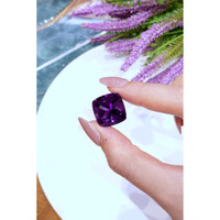 21.91 Ct. Amethyst from Brazil Life Style