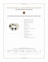 1.64 Ct. White Goshenite from Pakistan Scan Report