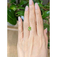 1.70 Ct. Peridot from Pakistan Life Style
