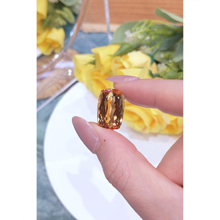 18.15 Ct. Imperial Topaz from Brazil