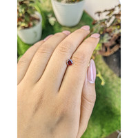 0.73 Ct. Garnet from Ceylon (Sri Lanka) Life Style