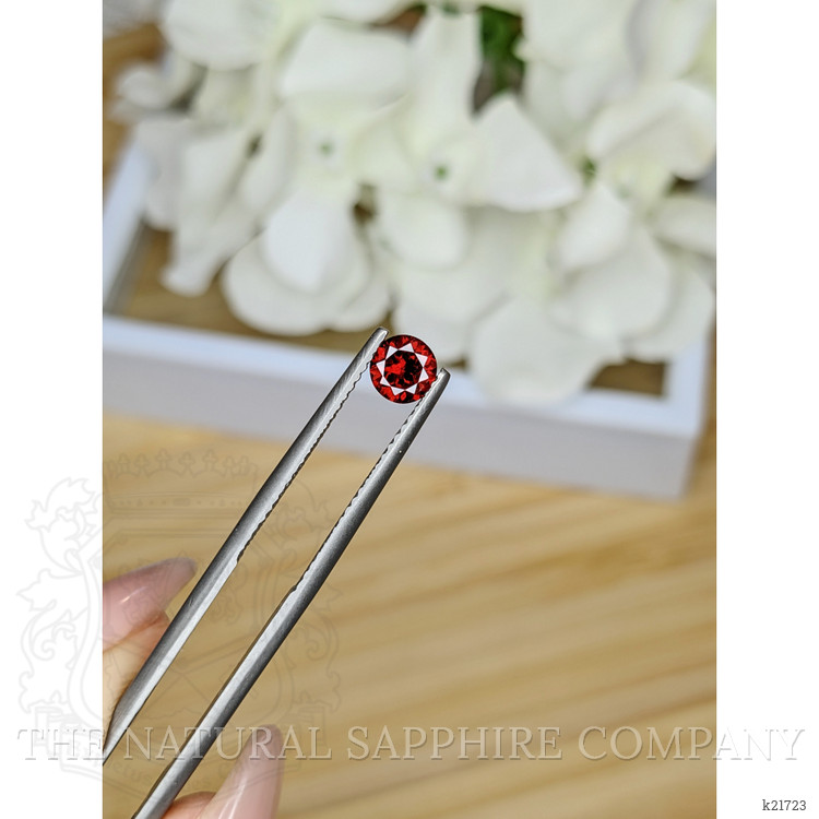 0.73 Ct. Garnet from Ceylon (Sri Lanka)