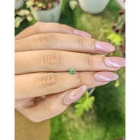 0.27 Ct. Tsavorite Garnet from Madagascar Life Style