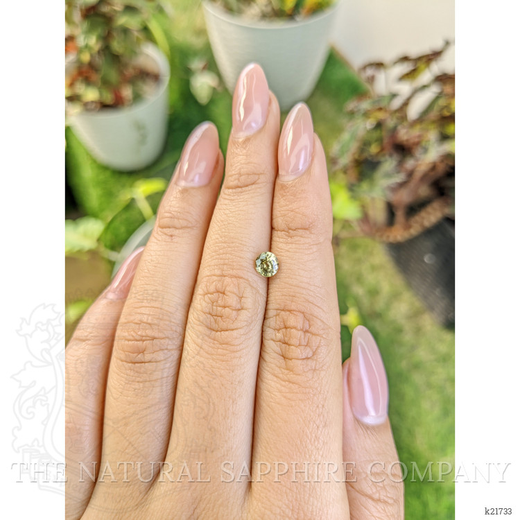 0.77 Ct. Zircon from Ceylon (Sri Lanka)