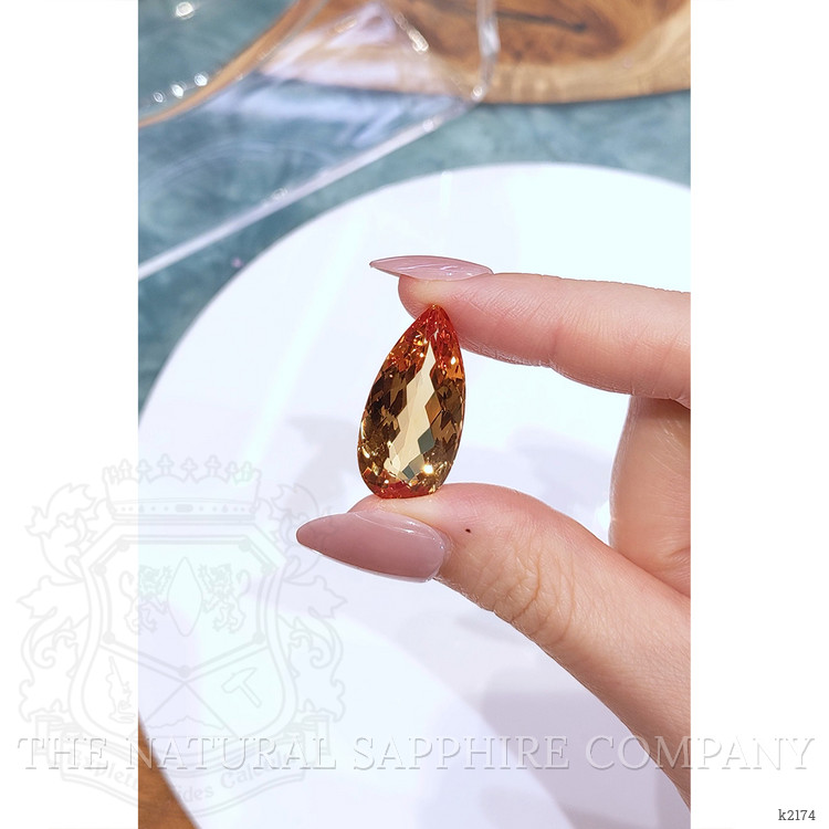 30.94 Ct. Imperial Topaz from Brazil