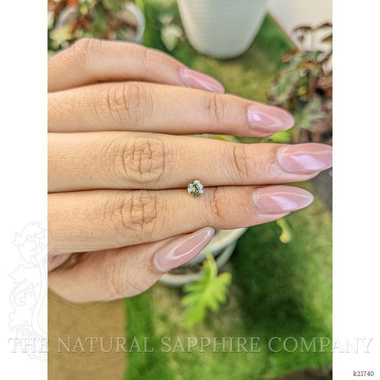 0.68 Ct. Zircon from Ceylon (Sri Lanka)