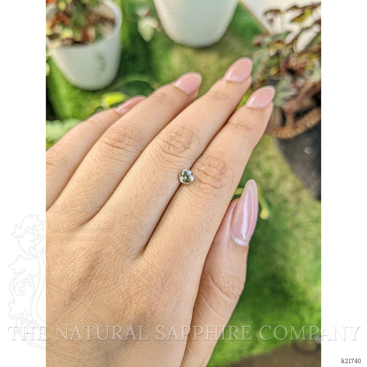 0.68 Ct. Zircon from Ceylon (Sri Lanka)