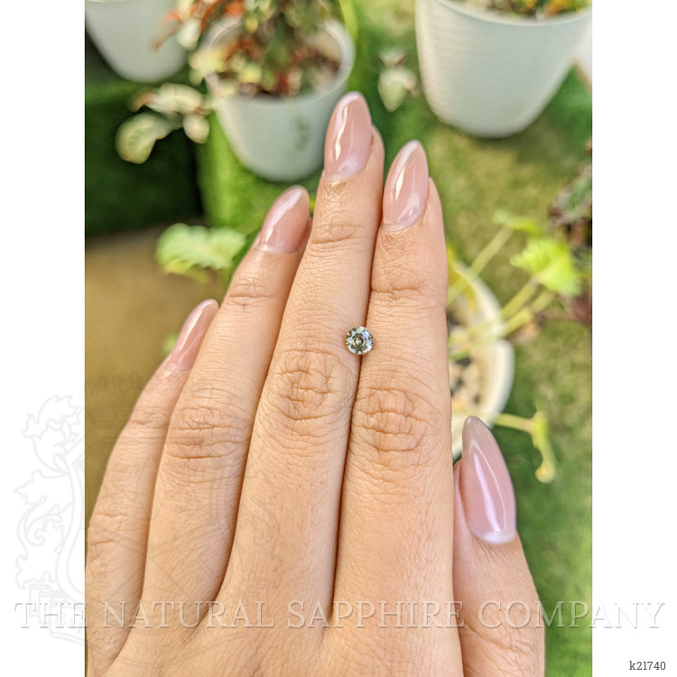 0.68 Ct. Zircon from Ceylon (Sri Lanka)