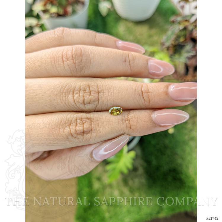 0.67 Ct. Zircon from Ceylon (Sri Lanka)