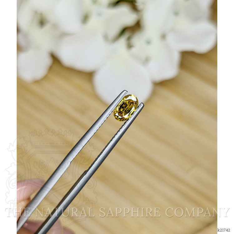 0.67 Ct. Zircon from Ceylon (Sri Lanka)