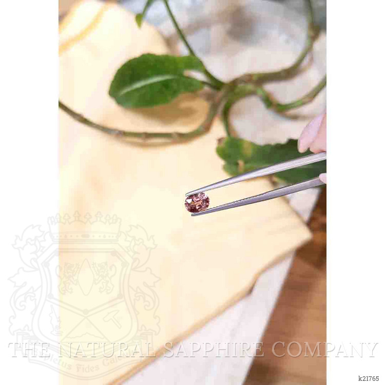 0.90 Ct. Brownish Pink Tourmaline from Tanzania