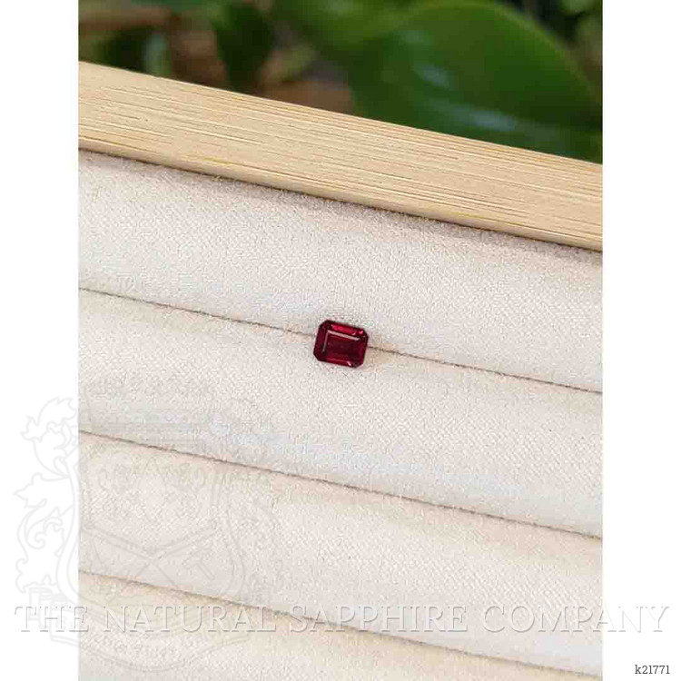 1.11 Ct. Rhodolite Garnet from Tanzania
