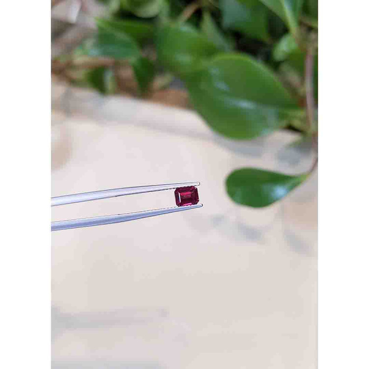 1.11 Ct. Rhodolite Garnet from Tanzania