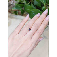 1.20 Ct. Rhodolite Garnet from Tanzania Life Style