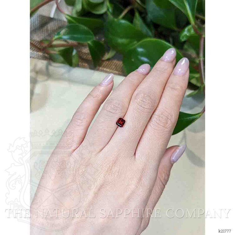 1.09 Ct. Rhodolite Garnet from Tanzania