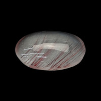 4.64 Ct. White Cabochon Topaz from Ceylon (Sri Lanka) Video