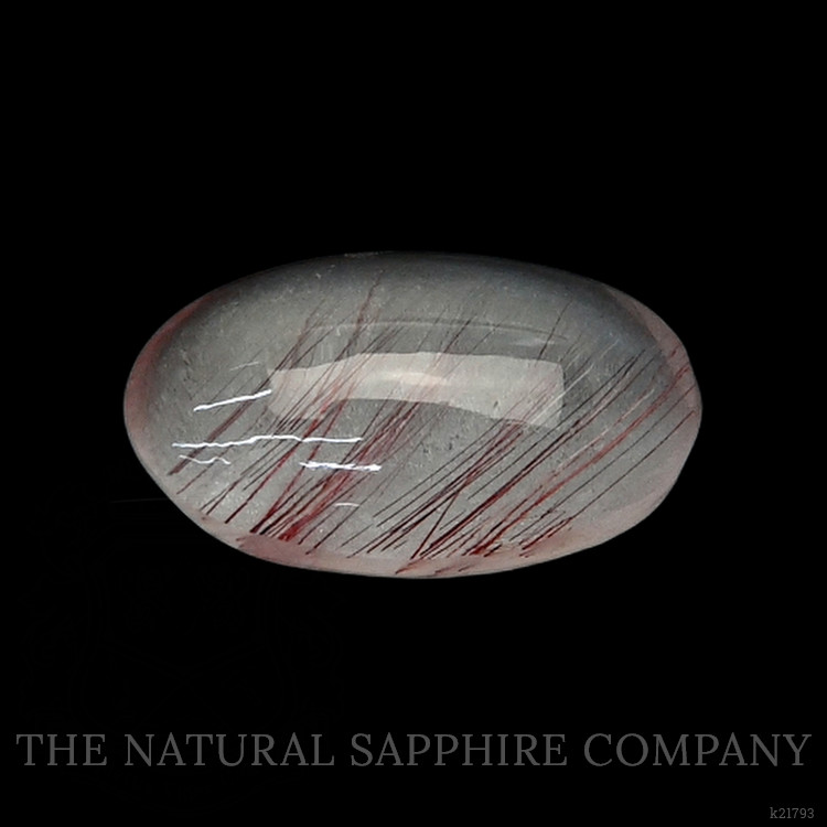 4.64 Ct. White Cabochon Topaz from Ceylon (Sri Lanka)