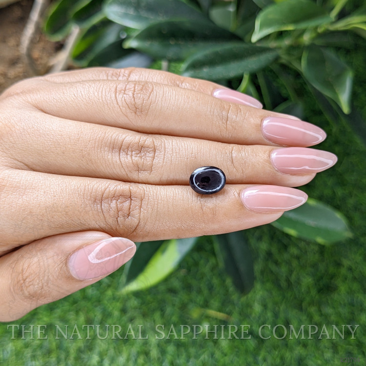 3.89 Ct. Purple Star Spinel from Ceylon (Sri Lanka)