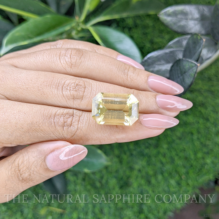 17.76 Ct. Yellow Scapolite from Ceylon (Sri Lanka)