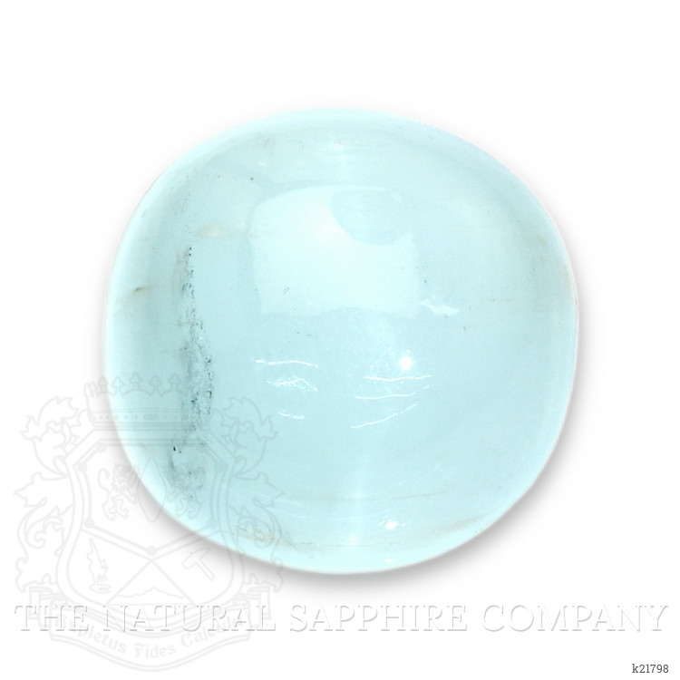25.09 Ct. Blue Cabochon Aquamarine from Ceylon (Sri Lanka)