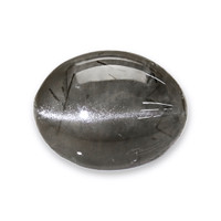 3.82 Ct. Black Cabochon Scapolite from Ceylon (Sri Lanka) Video