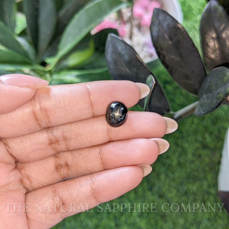 4.58 Ct. Black Star Diopside from Madagascar