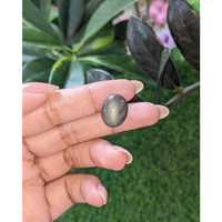 9.31 Ct. Grey Cabochon Moonstone from Ceylon (Sri Lanka) Life Style