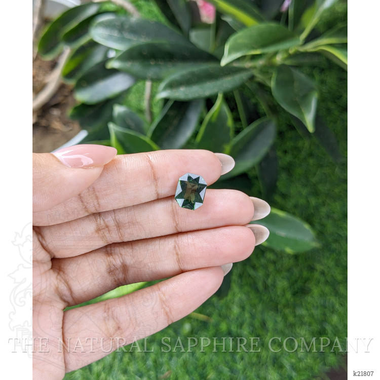 3.73 Ct. Green Apatite from Ceylon (Sri Lanka)