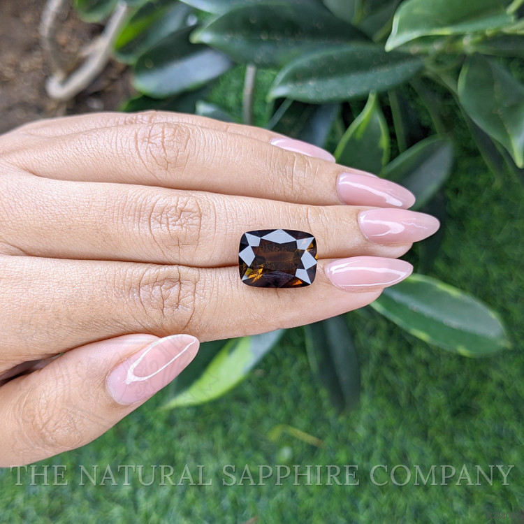10.12 Ct. Orangish Brown Tourmaline from Ceylon (Sri Lanka)