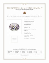 4.64 Ct. Peach Kunzite from Brazil Scan Report