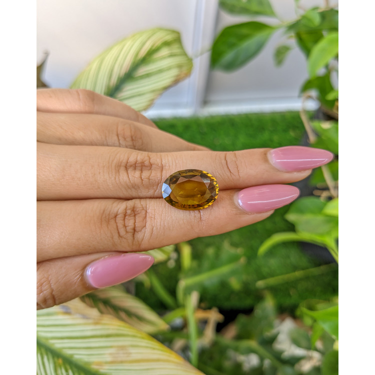 8.55 Ct. Sinhalite from Ceylon (Sri Lanka)