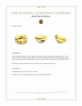 14.85 Ct. Scapolite from Brazil Appraisal