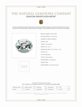 37.31 Ct. Greenish Blue Aquamarine from Brazil Scan Report