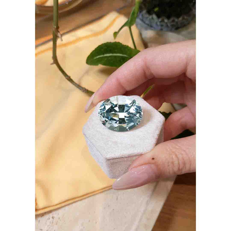 37.31 Ct. Aquamarine from Brazil
