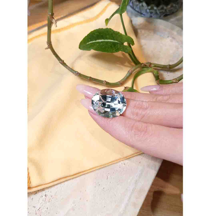 37.31 Ct. Aquamarine from Brazil