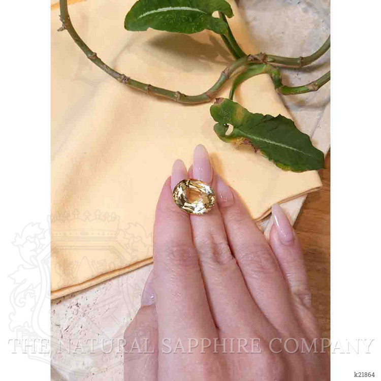 16.72 Ct. Yellow Scapolite from Brazil