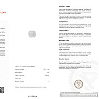 6.04 Ct. White Goshenite from Brazil Scan Report