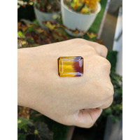 18.65 Ct. Ametrine from Ceylon (Sri Lanka) Life Style