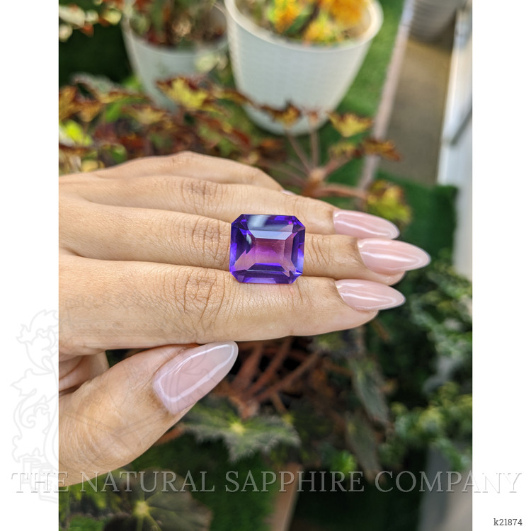 19.63 Ct. Amethyst from Ceylon (Sri Lanka)