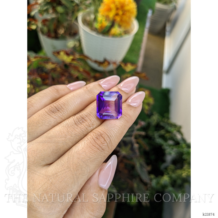 19.63 Ct. Amethyst from Ceylon (Sri Lanka)